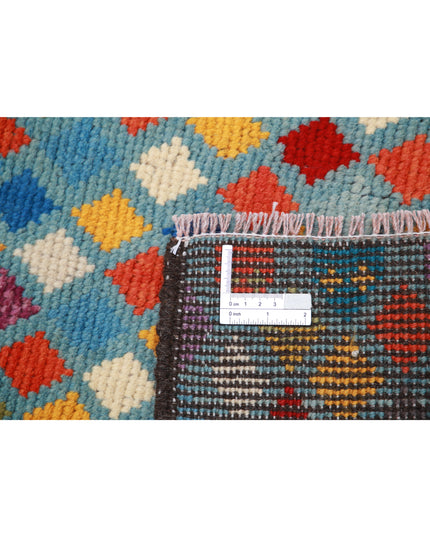 Revival 3' 4" X 4' 11" Hand Knotted Wool Rug 3' 4" X 4' 11" (101 X 150) / Multi / Wool