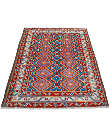 Revival 3' 5" X 5' 0" Hand Knotted Wool Rug 3' 5" X 5' 0" (104 X 152) / Multi / Wool