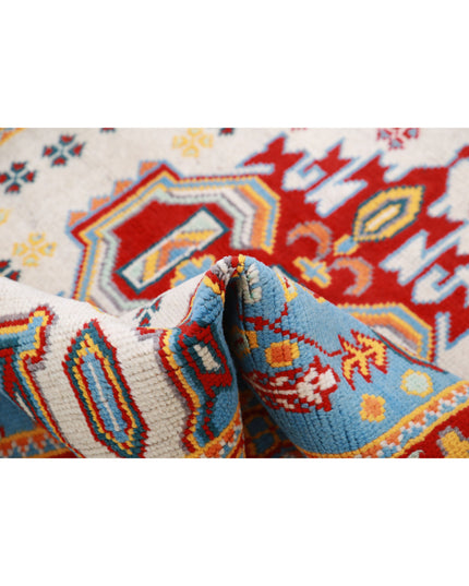 Revival 3' 3" X 5' 0" Hand Knotted Wool Rug 3' 3" X 5' 0" (99 X 152) / Ivory / Wool