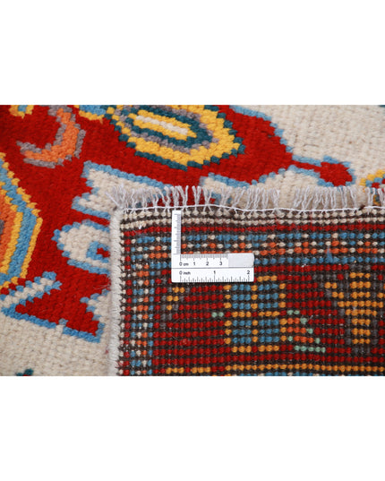 Revival 3' 3" X 5' 0" Hand Knotted Wool Rug 3' 3" X 5' 0" (99 X 152) / Ivory / Wool