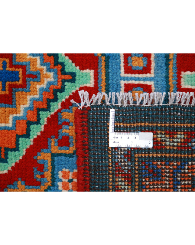 Revival 3' 3" X 4' 10" Hand Knotted Wool Rug 3' 3" X 4' 10" (99 X 147) / Blue / Wool