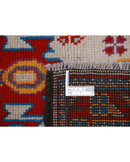 Revival 3' 5" X 5' 2" Hand Knotted Wool Rug 3' 5" X 5' 2" (104 X 158) / Ivory / Wool