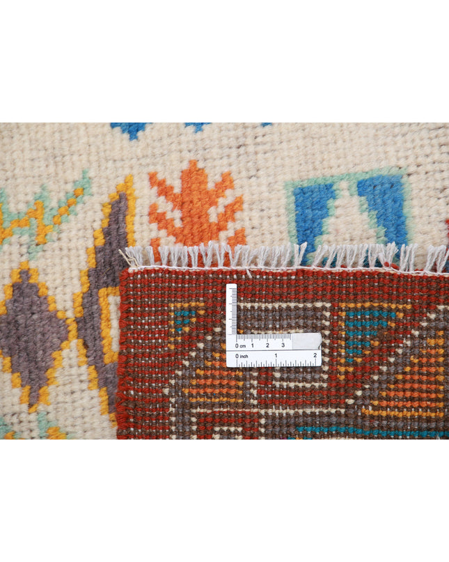 Revival 3' 2" X 4' 10" Hand Knotted Wool Rug 3' 2" X 4' 10" (97 X 147) / Ivory / Wool