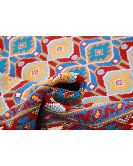 Revival 5' 8" X 7' 9" Hand Knotted Wool Rug 5' 8" X 7' 9" (173 X 236) / Red / Wool