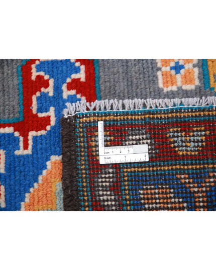 Revival 5' 8" X 7' 10" Hand Knotted Wool Rug 5' 8" X 7' 10" (173 X 239) / Grey / Wool