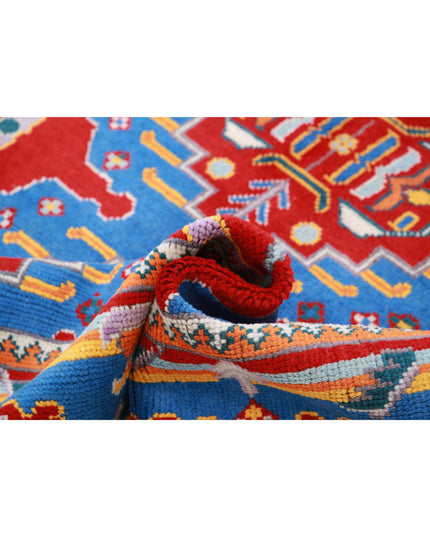 Revival 5' 8" X 7' 7" Hand Knotted Wool Rug 5' 8" X 7' 7" (173 X 231) / Red / Wool