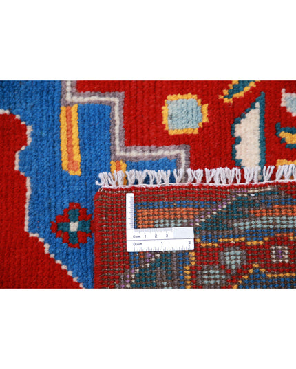 Revival 5' 8" X 7' 7" Hand Knotted Wool Rug 5' 8" X 7' 7" (173 X 231) / Red / Wool