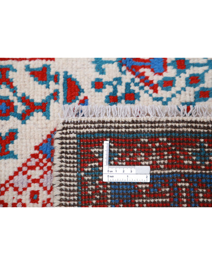 Revival 5' 1" X 6' 7" Hand Knotted Wool Rug 5' 1" X 6' 7" (155 X 201) / Ivory / Wool