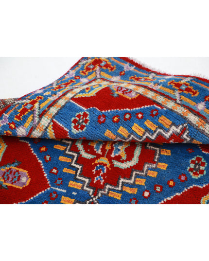 Revival 2' 7" X 3' 10" Hand Knotted Wool Rug 2' 7" X 3' 10" (79 X 117) / Red / Wool