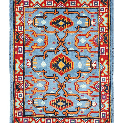 Revival 2' 9" X 3' 10" Hand Knotted Wool Rug 2' 9" X 3' 10" (84 X 117) / Taupe / Wool