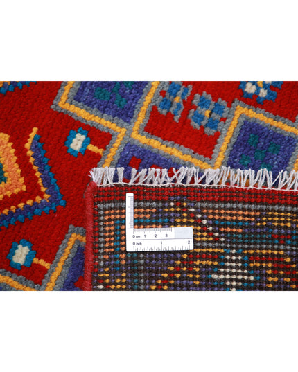 Revival 2' 6" X 3' 10" Hand Knotted Wool Rug 2' 6" X 3' 10" (76 X 117) / Red / Wool