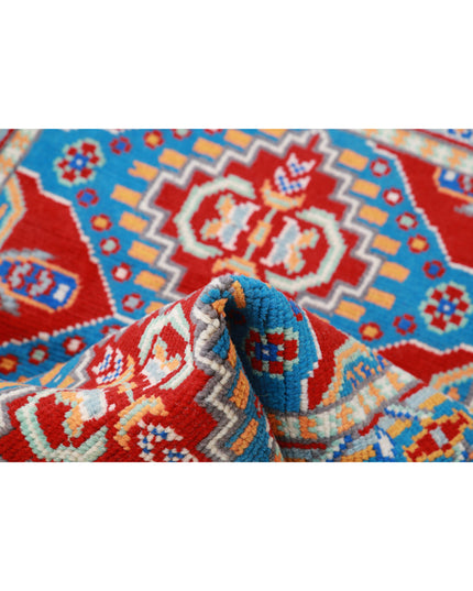 Revival 2' 7" X 4' 0" Hand Knotted Wool Rug 2' 7" X 4' 0" (79 X 122) / Red / Wool