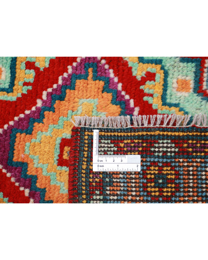 Revival 2' 8" X 4' 1" Hand Knotted Wool Rug 2' 8" X 4' 1" (81 X 124) / Green / Wool