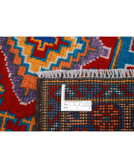 Revival 3' 4" X 5' 0" Hand Knotted Wool Rug 3' 4" X 5' 0" (101 X 152) / Blue / Wool