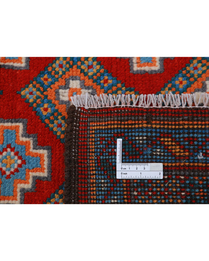 Revival 5' 8" X 7' 11" Hand Knotted Wool Rug 5' 8" X 7' 11" (173 X 241) / Red / Wool