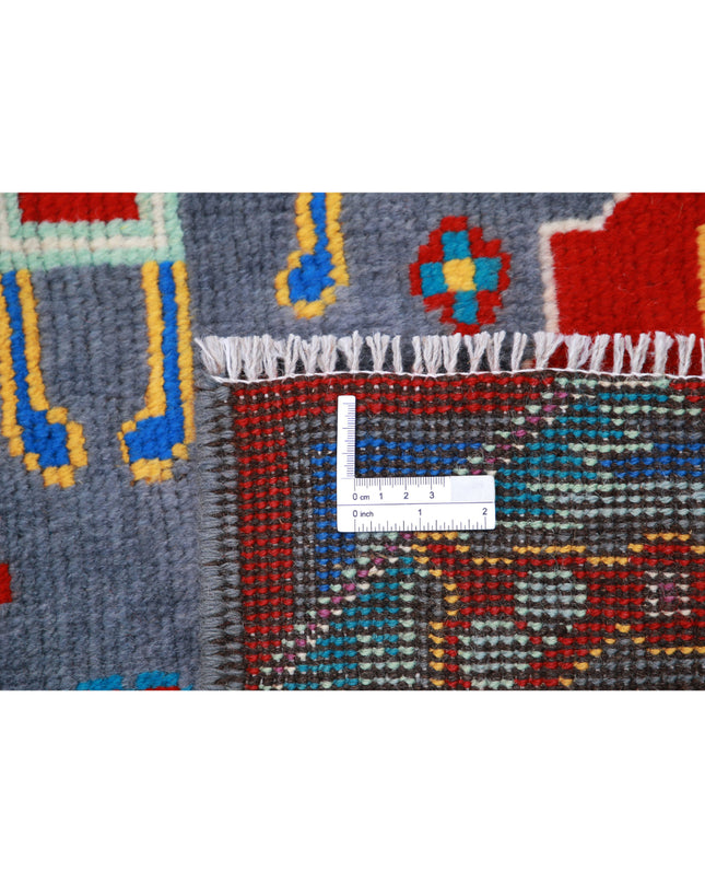 Revival 5' 7" X 7' 9" Hand Knotted Wool Rug 5' 7" X 7' 9" (170 X 236) / Red / Wool