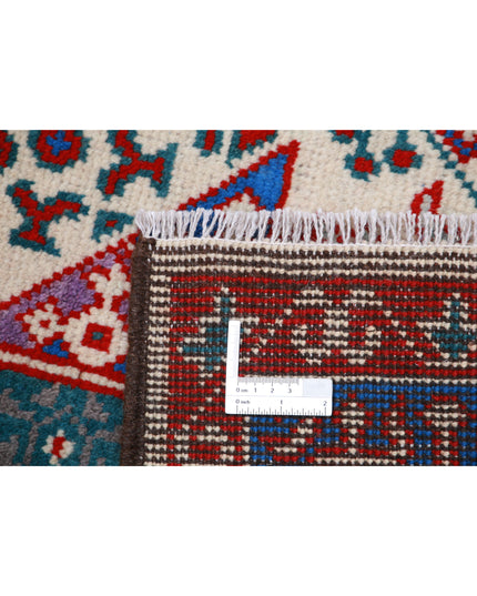 Revival 5' 6" X 8' 0" Hand Knotted Wool Rug 5' 6" X 8' 0" (168 X 244) / Ivory / Wool