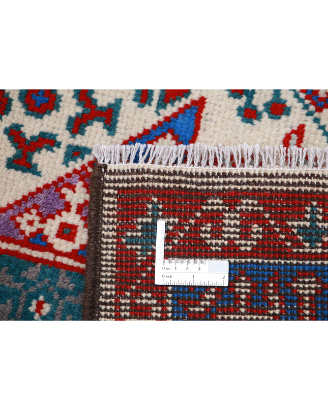 Revival 5' 6" X 8' 0" Hand Knotted Wool Rug 5' 6" X 8' 0" (168 X 244) / Ivory / Wool