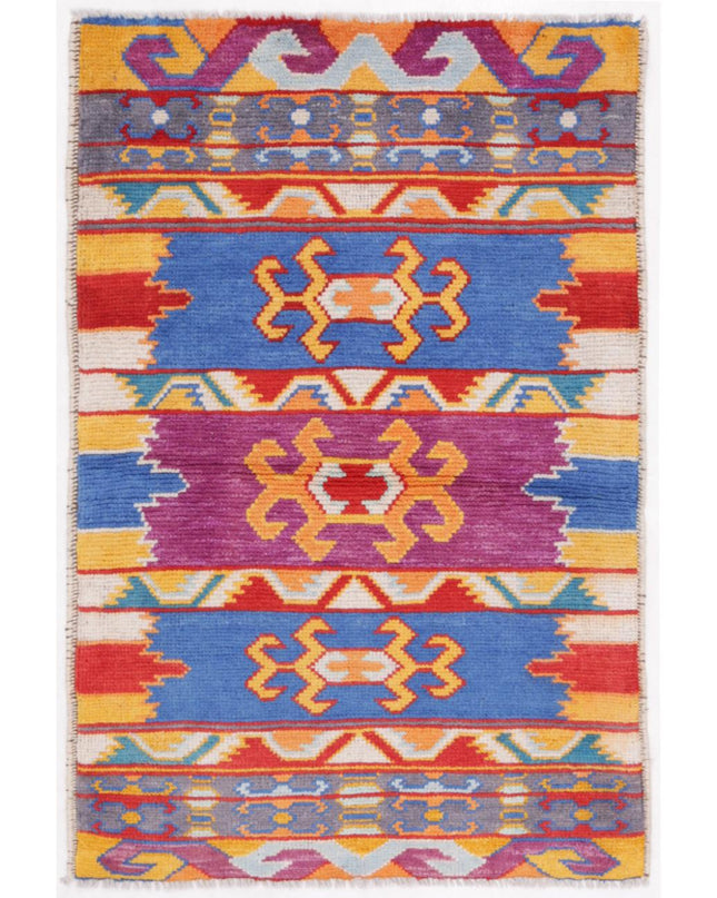 Revival 2' 7" X 3' 11" Hand Knotted Wool Rug 2' 7" X 3' 11" (79 X 119) / Multi / Wool