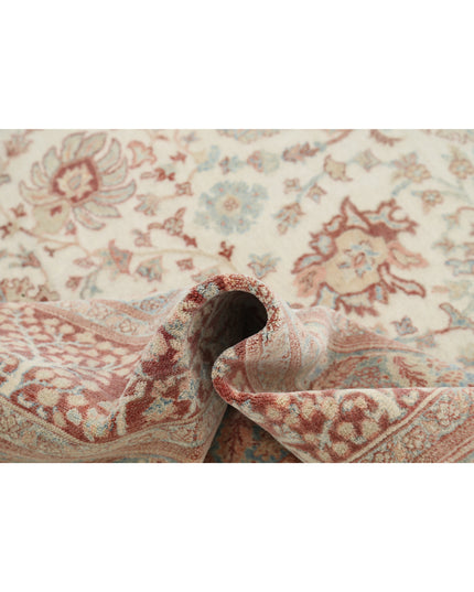 Samsun 10' 8" X 13' 7" Hand Knotted Wool Rug 10' 8" X 13' 7" (325 X 414) / Ivory / Wool