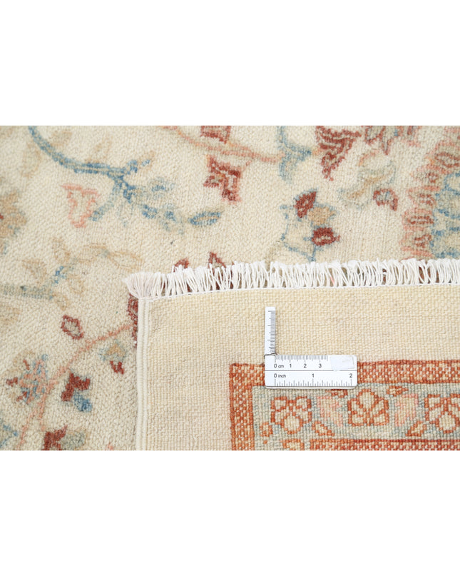 Samsun 10' 8" X 13' 7" Hand Knotted Wool Rug 10' 8" X 13' 7" (325 X 414) / Ivory / Wool