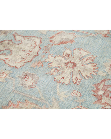 Samsun 8' 10" X 11' 11" Hand Knotted Wool Rug 8' 10" X 11' 11" (269 X 363) / Green / Wool