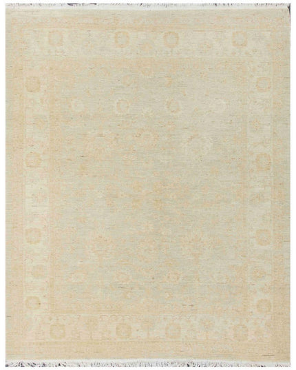 Serenity 8' 0" X 9' 11" Hand Knotted Wool Rug 8' 0" X 9' 11" (244 X 302) / Grey / Wool