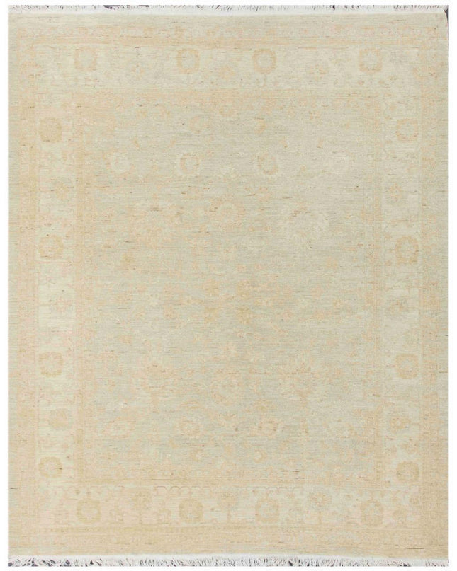 Serenity 8' 0" X 9' 11" Hand Knotted Wool Rug 8' 0" X 9' 11" (244 X 302) / Grey / Wool