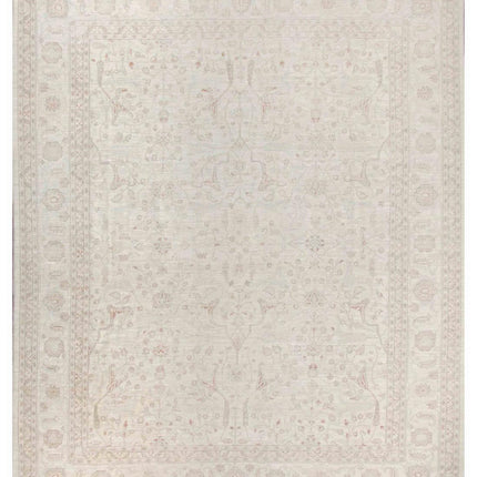 Serenity 12' 0" X 14' 11" Hand Knotted Wool Rug 12' 0" X 14' 11" (366 X 455) / Beige / Wool