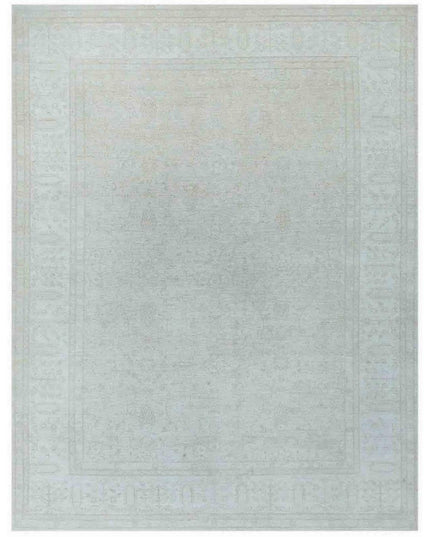 Serenity 9' 0" X 11' 9" Hand Knotted Wool Rug 9' 0" X 11' 9" (274 X 358) / Ivory / Wool