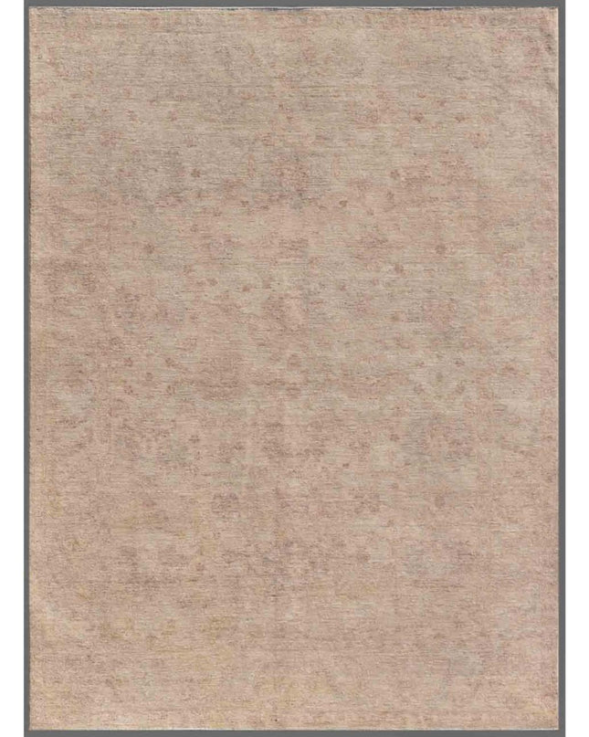 Serenity 6' 1" X 8' 2" Hand Knotted Wool Rug 6' 1" X 8' 2" (185 X 249) / Gold / Wool