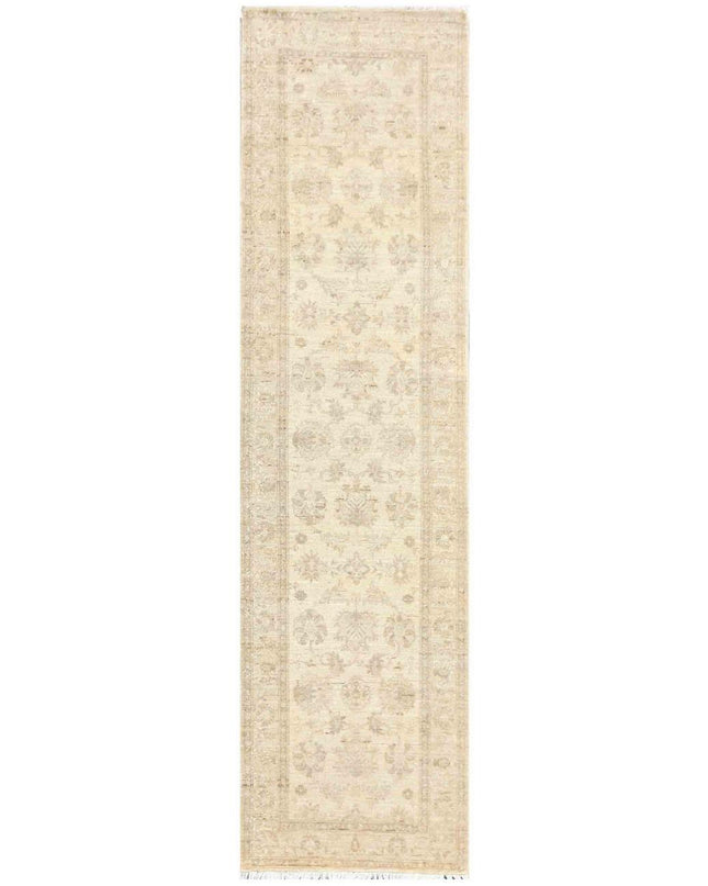 Serenity 2' 7" X 9' 5" Hand Knotted Wool Rug 2' 7" X 9' 5" (79 X 287) / Ivory / Wool