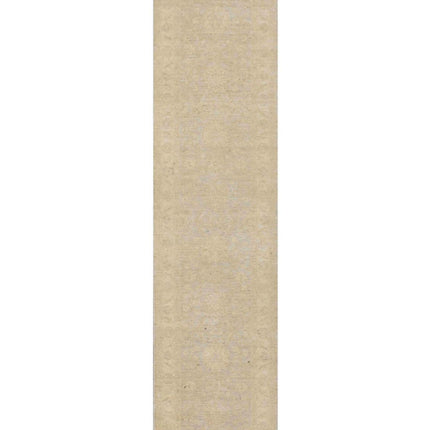 Serenity 2' 7" X 10' 4" Hand Knotted Wool Rug 2' 7" X 10' 4" (79 X 315) / Grey / Wool