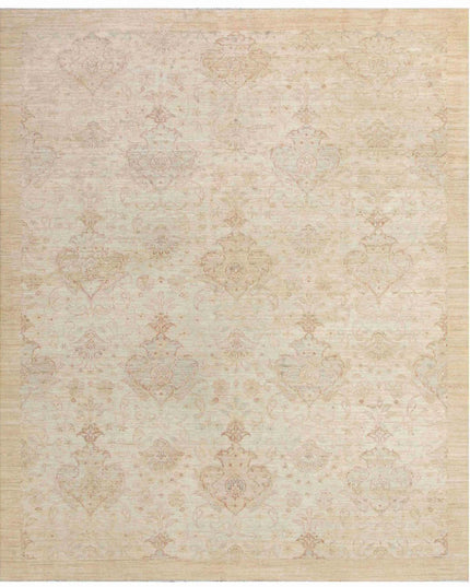 Serenity 7' 11" X 9' 8" Hand Knotted Wool Rug 7' 11" X 9' 8" (241 X 295) / Ivory / Wool