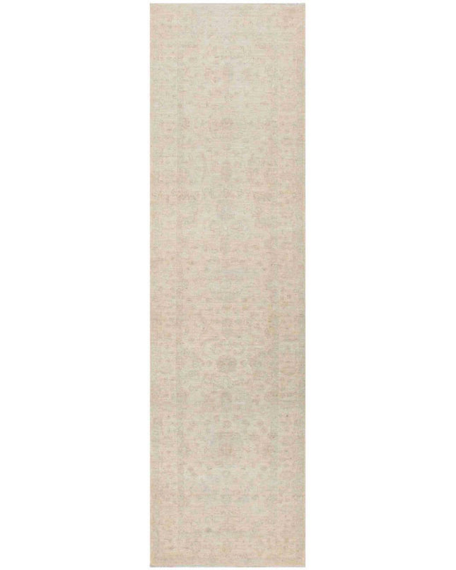 Serenity 2' 8" X 9' 7" Hand Knotted Wool Rug 2' 8" X 9' 7" (81 X 292) / Ivory / Wool