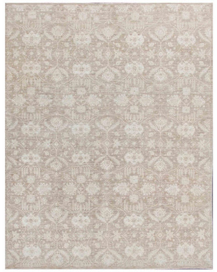 Serenity 7' 9" X 9' 8" Hand Knotted Wool Rug 7' 9" X 9' 8" (236 X 295) / Brown / Wool