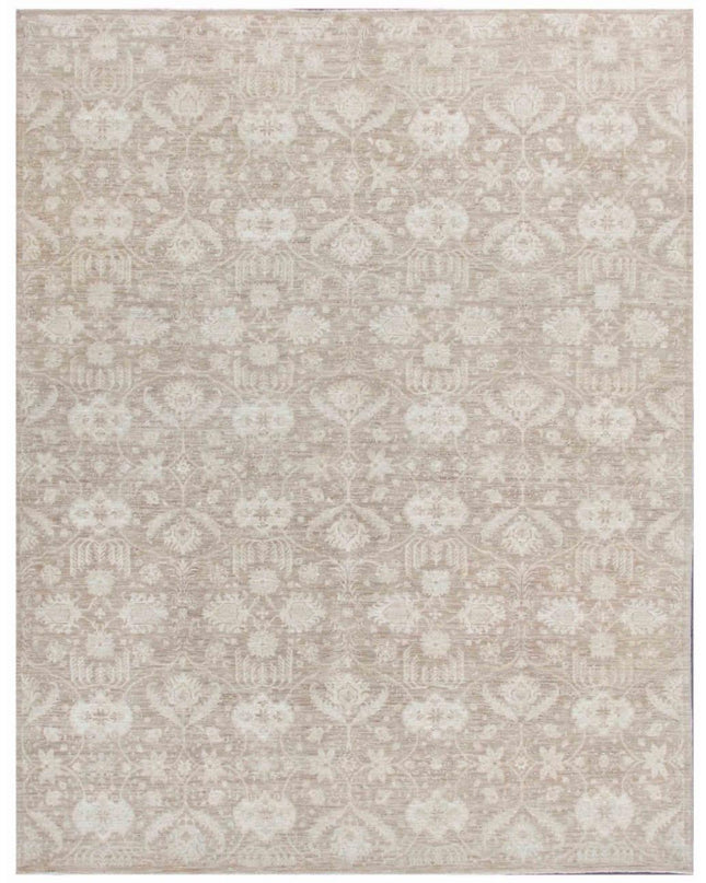 Serenity 7' 9" X 9' 8" Hand Knotted Wool Rug 7' 9" X 9' 8" (236 X 295) / Brown / Wool