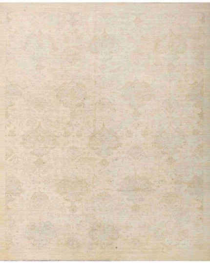 Serenity 8' 1" X 9' 7" Hand Knotted Wool Rug 8' 1" X 9' 7" (246 X 292) / Ivory / Wool