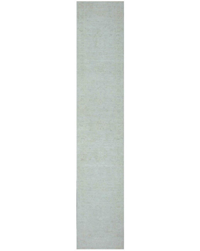 Serenity 2' 8" X 14' 2" Hand Knotted Wool Rug 2' 8" X 14' 2" (81 X 432) / Ivory / Wool