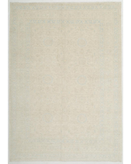 Serenity 8' 9" X 12' 2" Hand Knotted Wool Rug 8' 9" X 12' 2" (267 X 371) / Ivory / Wool