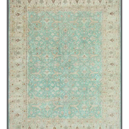 Serenity 8' 8" X 11' 5" Hand Knotted Wool Rug 8' 8" X 11' 5" (264 X 348) / Brown / Wool