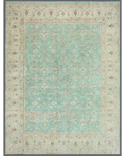 Serenity 8' 8" X 11' 5" Hand Knotted Wool Rug 8' 8" X 11' 5" (264 X 348) / Brown / Wool