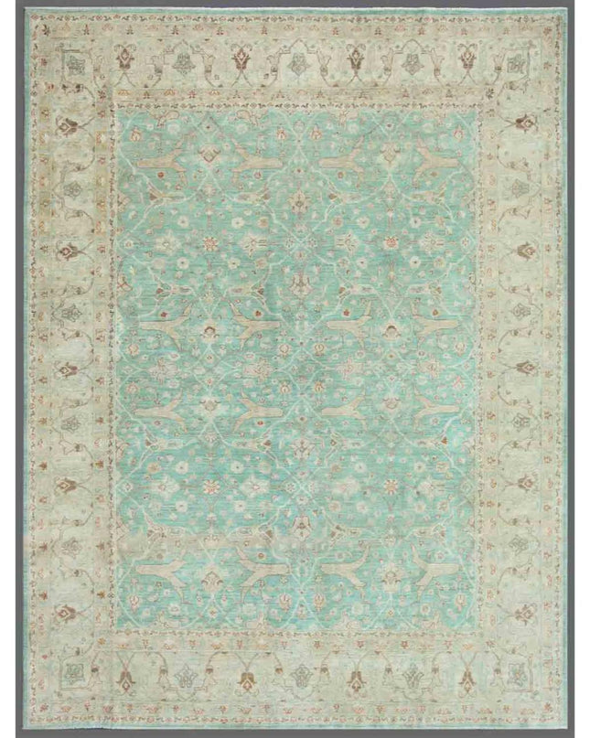 Serenity 8' 8" X 11' 5" Hand Knotted Wool Rug 8' 8" X 11' 5" (264 X 348) / Brown / Wool