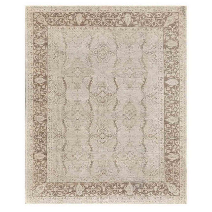 Serenity 8' 1" X 9' 9" Hand Knotted Wool Rug 8' 1" X 9' 9" (246 X 297) / Ivory / Wool