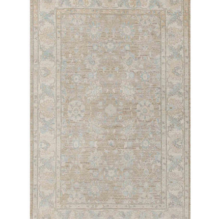 Serenity 3' 11" X 5' 11" Hand Knotted Wool Rug 3' 11" X 5' 11" (119 X 180) / Brown / Wool
