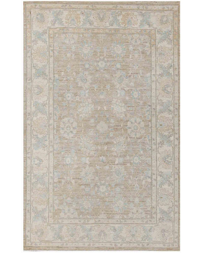 Serenity 3' 11" X 5' 11" Hand Knotted Wool Rug 3' 11" X 5' 11" (119 X 180) / Brown / Wool