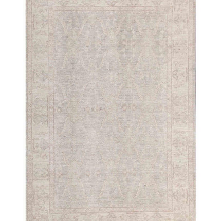 Serenity 5' 10" X 8' 9" Hand Knotted Wool Rug 5' 10" X 8' 9" (178 X 267) / Grey / Wool