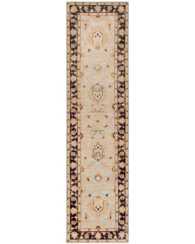 Serenity 2' 6" X 9' 8" Hand Knotted Wool Rug 2' 6" X 9' 8" (76 X 295) / Grey / Wool
