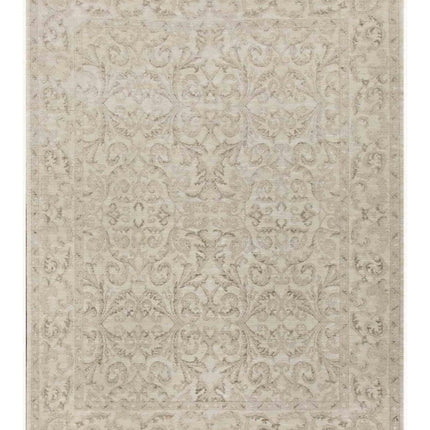 Serenity 9' 1" X 11' 10" Hand Knotted Wool Rug 9' 1" X 11' 10" (277 X 361) / Ivory / Wool