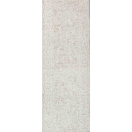 Serenity 2' 10" X 9' 4" Hand Knotted Wool Rug 2' 10" X 9' 4" (86 X 284) / Ivory / Wool